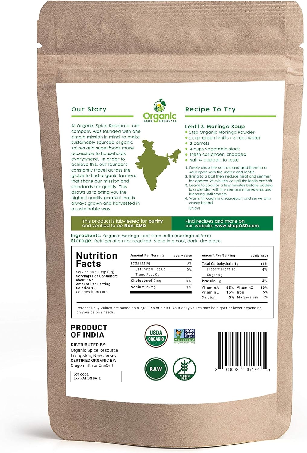 Deep Nutrition Moringa
