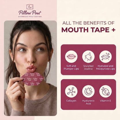 Pillow Pout — Hydrating Collagen Mouth Tapes