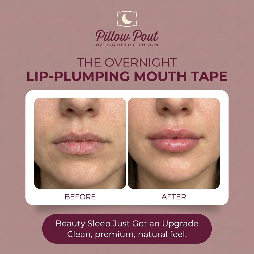Pillow Pout — Hydrating Collagen Mouth Tape