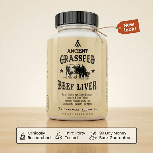 Ancient® Grass Fed Beef Liver Capsules
